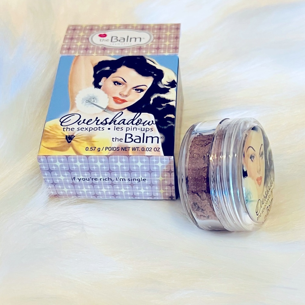 the Balm Cosmetics Over Shadows The Sexpots in If You’re Rich, I’m Single